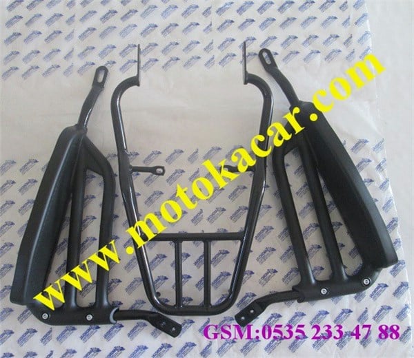 MONDİAL SFC EXCULISIVE PORT BAGAJ+BASAMAK KOMPLE TAKIM SİYAH ORJİNAL