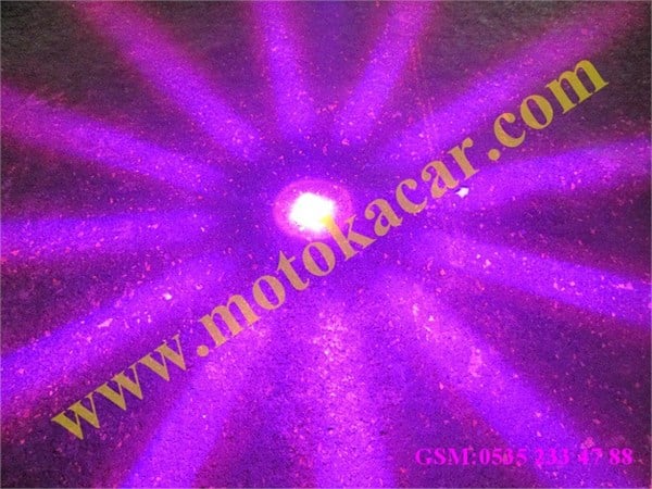 DEKORATİF MOTOR ALTI AYDINLATMA LAMBASI