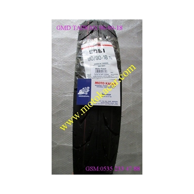 MOTOSİKLET LASTİK 90-90-18 GMD TAIWAN TUBELESS DIŞ LASTİK SD81