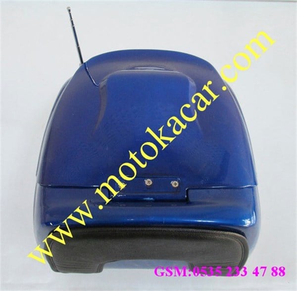 MOTOSİKLET ARKA ÇANTA MAVİ
