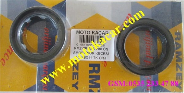 RAMZEY CROSS 200 ÖN AMORTİSÖR KEÇESİ 35X48X11 TAKIM ORJİNAL