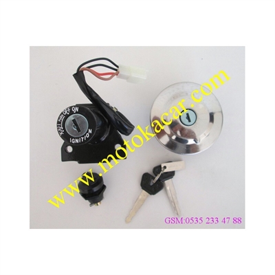 YAMAHA YBR 125 2006 2008 KONTAK KİLİT SETİ