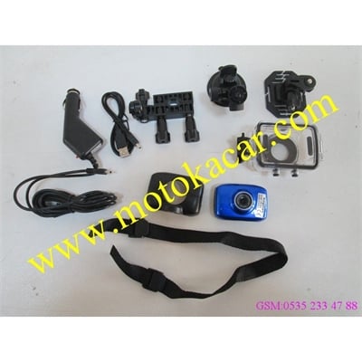MOTOSİKLET BİSİKLET KASK KAMERASI