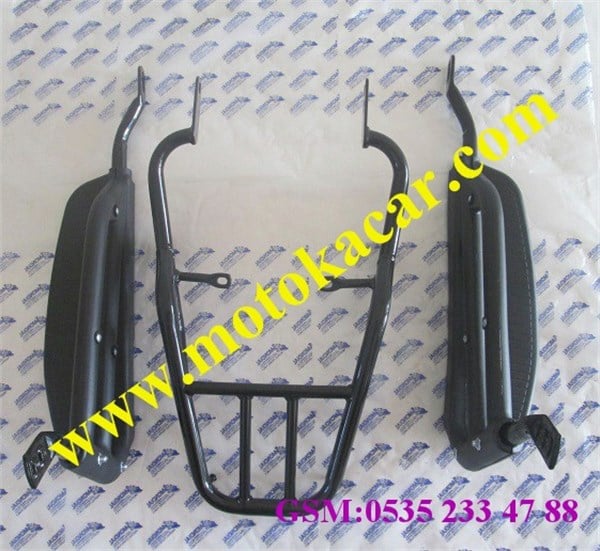 MONDİAL SFC EXCULISIVE PORT BAGAJ+BASAMAK KOMPLE TAKIM SİYAH ORJİNAL