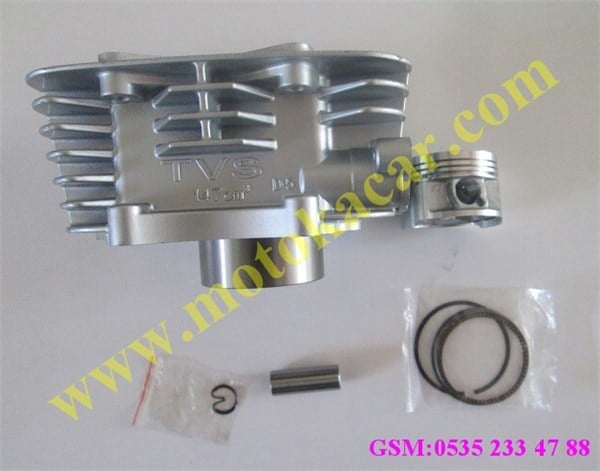 TVS APACHE 150 57MM 15PN GRİ SİLİNDİR