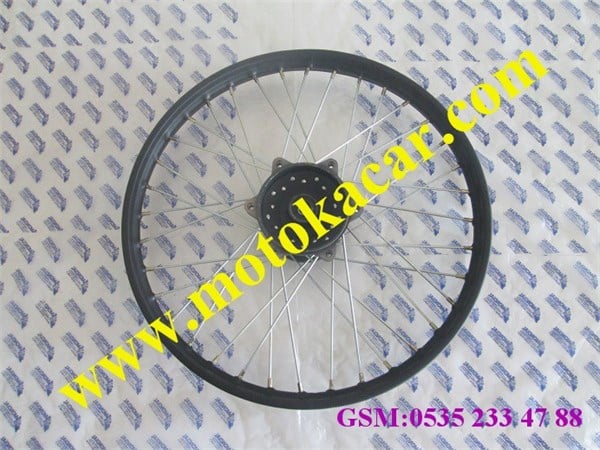 MONDİAL CROSS X-TREME MAX ÖN JANT KOMPLE SİYAH ORJİNAL