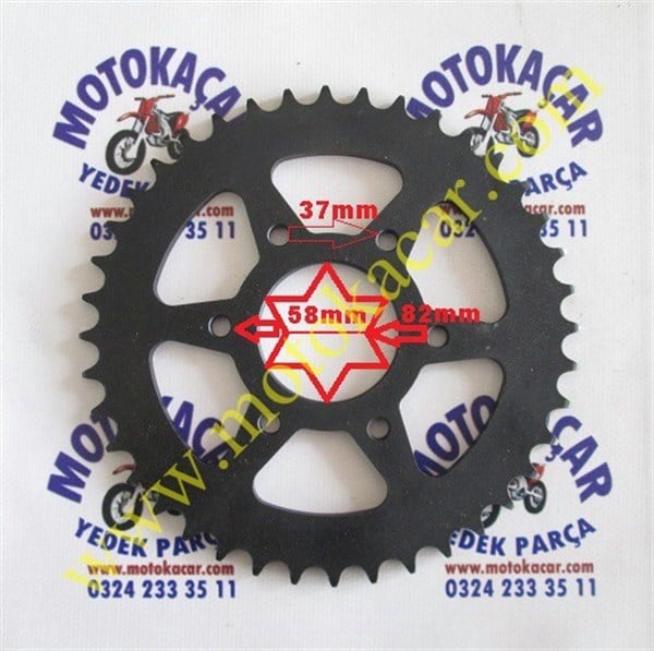 BAJAJ PULSAR NS 200 ARKA DİŞLİ 