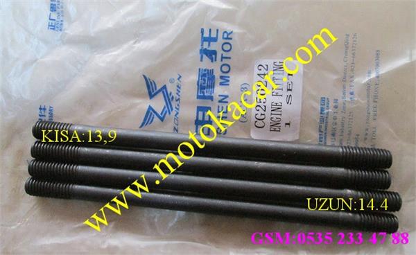 CG 250 ZONGSHEN SİLİNDİR SAPLAMASA SİYAH 