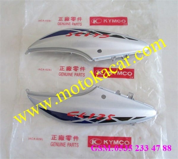 KYMCO CK125 SELE ALTI GRİ SAĞ SOL YAN KAPAK ORJİNAL