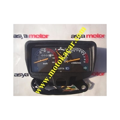 ASYA 100 KİLOMETRE 4.VİTESLİ MODEL DEVİR SAATİ DİJİTAL BENZİN GÖSTERGELİ ORJİNAL