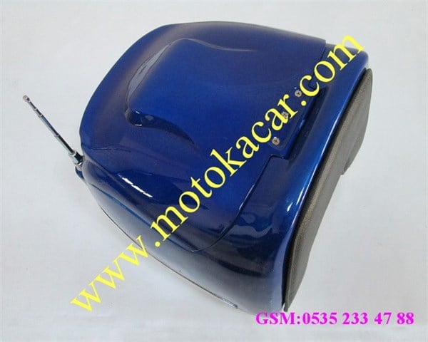 MOTOSİKLET ARKA ÇANTA MAVİ
