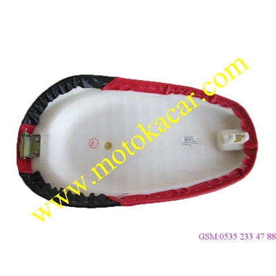 E-BIKE ARORA YLS KIRMIZI SİYAH SELE KOLTUK ORJİNAL