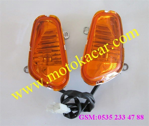 SCOOTER RS ÖN SAĞ SOL SİNYAL KOMPLE