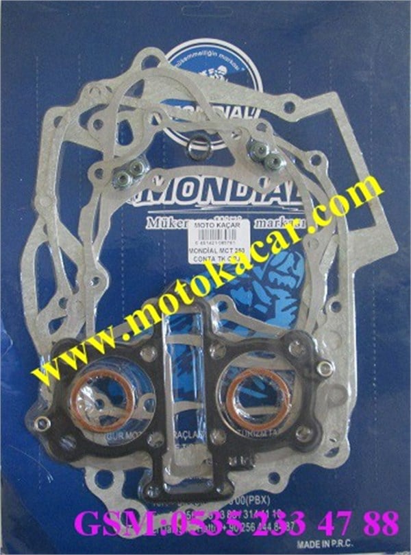 MONDİAL MCT 250 CONTA TAKIMI ORJİNAL