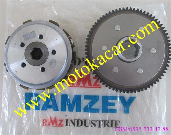 CG 125 RAMZEY DEBRİYAJ KOMPLE 5 YAYLI ORJİYAJ