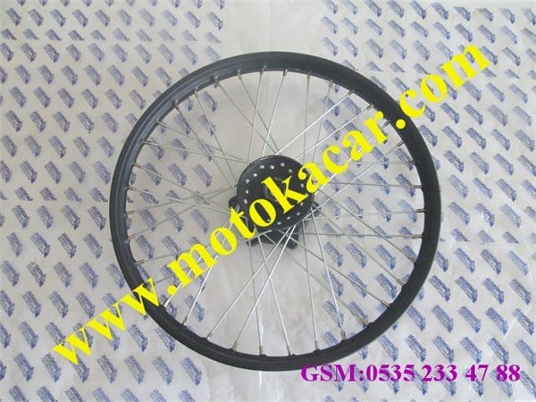 MONDİAL CROSS X-TREME MAX ÖN JANT KOMPLE SİYAH ORJİNAL