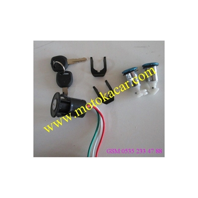 E-BIKE STMAX KONTAK KİLİT SETİ