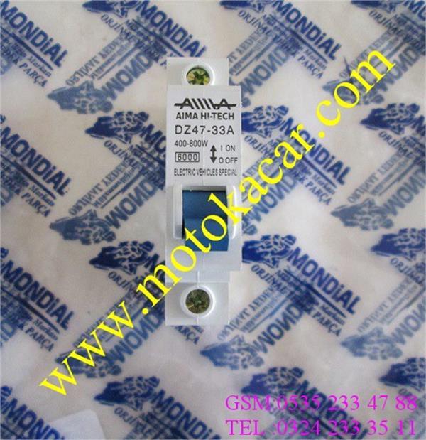 SİGORTA ŞARTEL 33 AH E-MON JK 3000 ORJİNAL