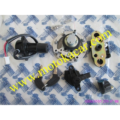 MONDİAL MH DRİFT 125 KONTAK KİLİT SETİ ORJİNAL