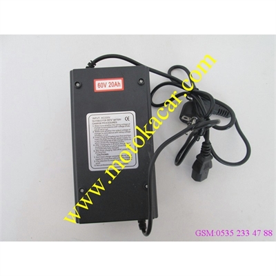 E-BIKE ŞARZ CİHAZI 60V20AH