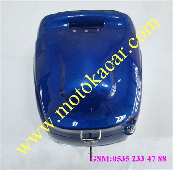 MOTOSİKLET ARKA ÇANTA MAVİ