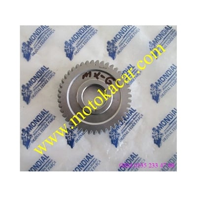 MONDİAL MX GRUMBLE 125 DENGE MİLİ DİŞLİSİ 44T ORJİNAL