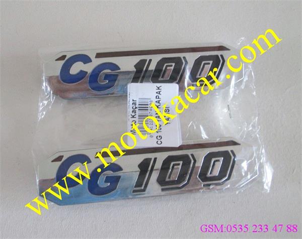 CG 100 YAN KAPAK YAZISI