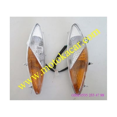 SCOOTER TEXAS YUKİ BELDERİA ÖN SAĞ SOL SİNYAL TAKIMI