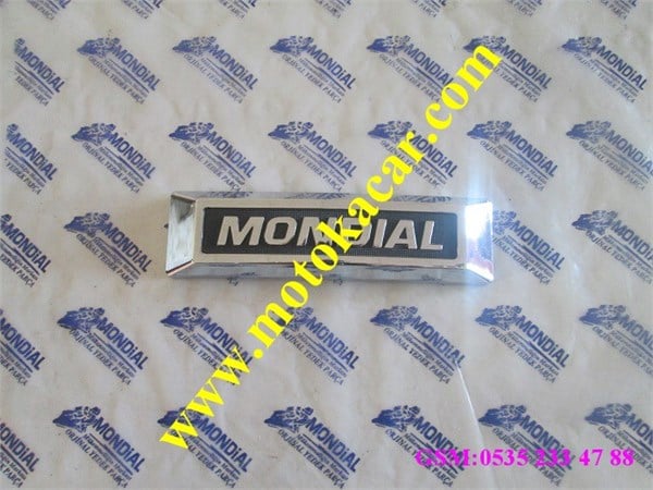 MONDİAL CG ÖN AMBLEM ORJİNAL