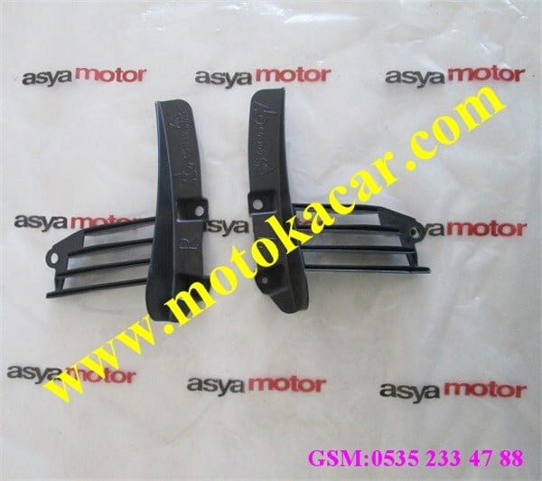 ASYA E-SMART 2000 ÖN SAĞ SOL DEKORATİF KAPAK SİYAH ORJİNAL