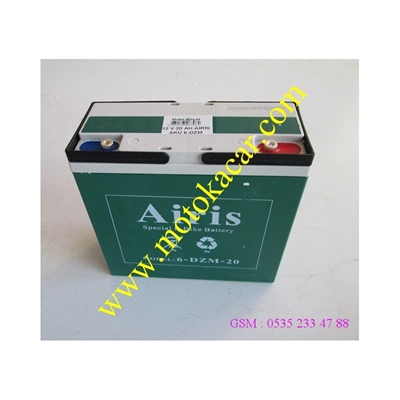 12 V 20 AH AİRİS AKÜ 6-DZM