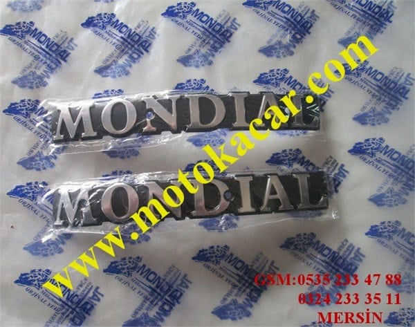 MONDİAL MG UAG BENZİN DEPO AMBLEMİ ORJİNAL