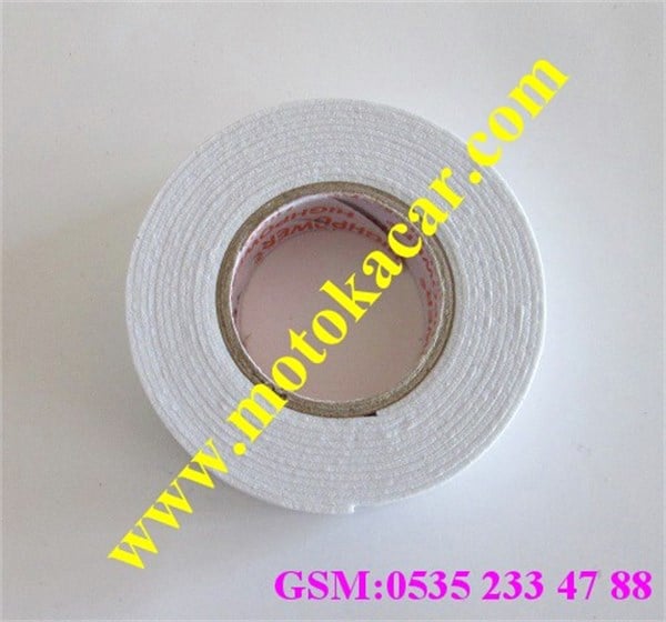 ÇİFT TARAFLI BEYAZ BANT