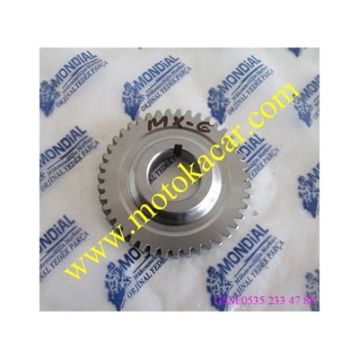 MONDİAL MX GRUMBLE 125 DENGE MİLİ DİŞLİSİ 44T ORJİNAL