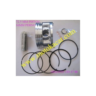 CG 250 72,5.MM 16.PERNO PİSTON SEKMAN SETİ