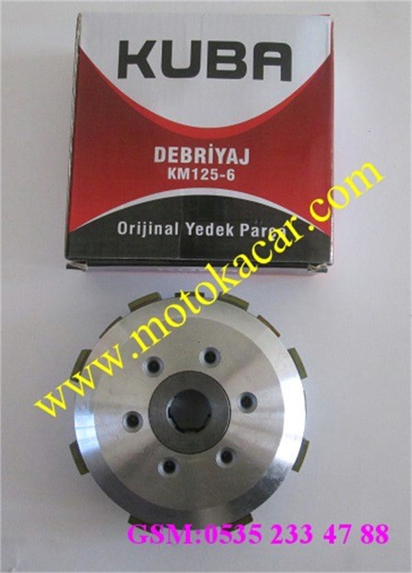 CG KUBA KM125-6 6LI DBR GÖBEĞİ KOMPLE ORJİNAL