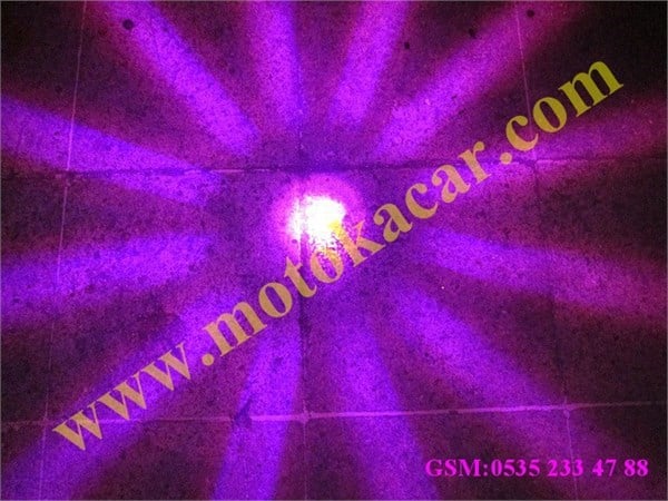 DEKORATİF MOTOR ALTI AYDINLATMA LAMBASI
