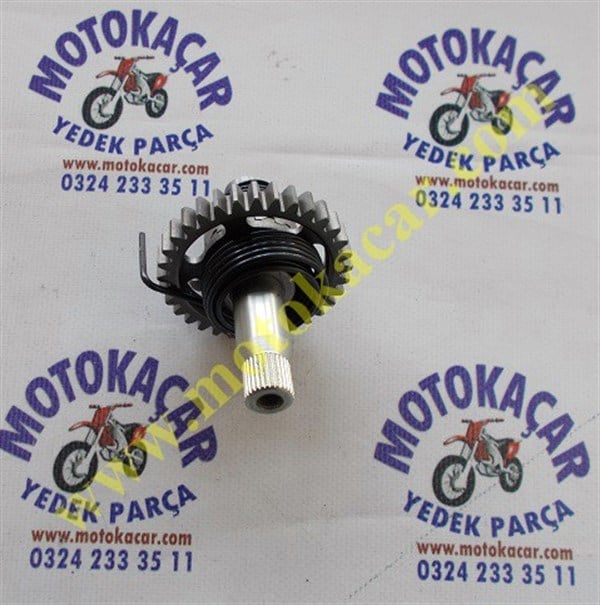 APACHİ CROSS 27.HP AYAK MARŞ MİLİ DİŞLİSİ KOMPLE ORJİNAL