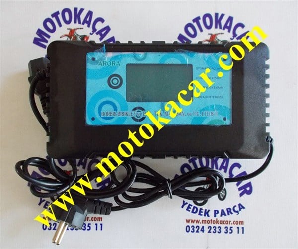 ARORA 60V20AH FULL DİJİTAL ŞARJ CİHAZI ORJİNAL