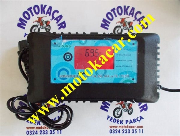 ARORA 60V20AH FULL DİJİTAL ŞARJ CİHAZI ORJİNAL