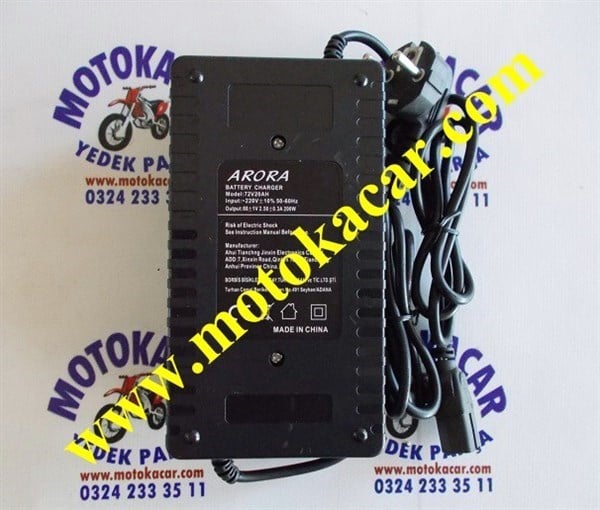 ARORA 72V20AH ŞARJ MAKİNASI ORJİNAL