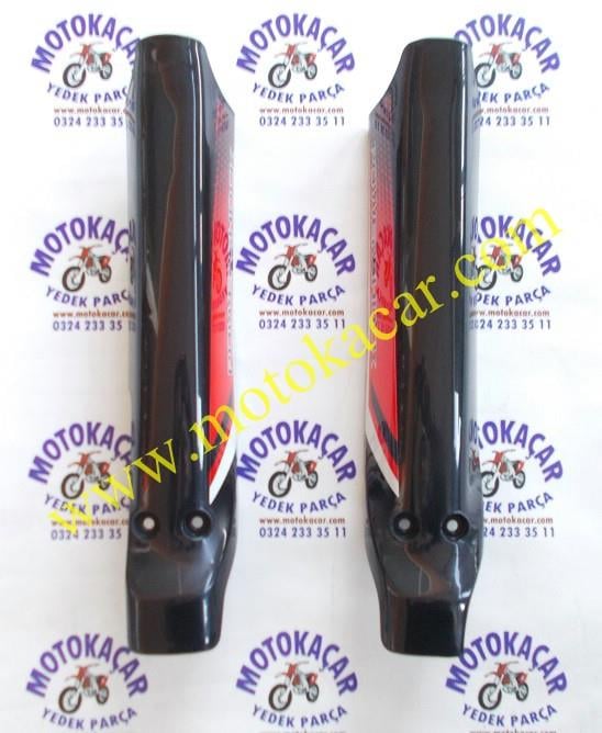 Arora CR 250 Ön Amortisör Dekor Kapağı Sağ Sol Takım Kırmızı Orijinal