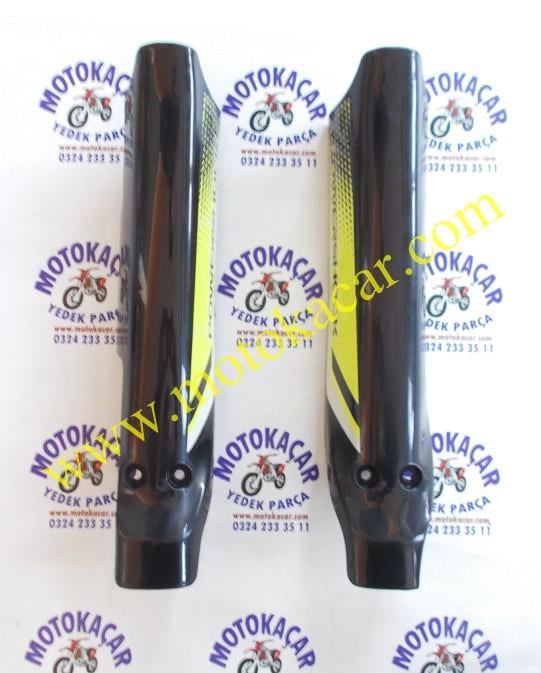 Arora CR 250 Ön Amortisör Dekor Kapağı Sağ Sol Takım Yeşil Orijinal