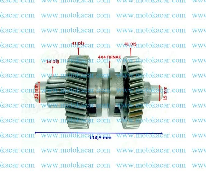 ATV Şanzıman Dişlisi 14T-41T