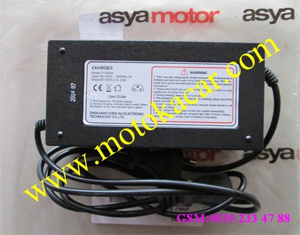 ASYA PANTHER 72-20 ŞARJ CİHAZI ORJİNAL 