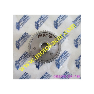MONDİAL MX GRUMBLE 125 DENGE MİLİ DİŞLİ KARŞISI 44T ORJİNAL