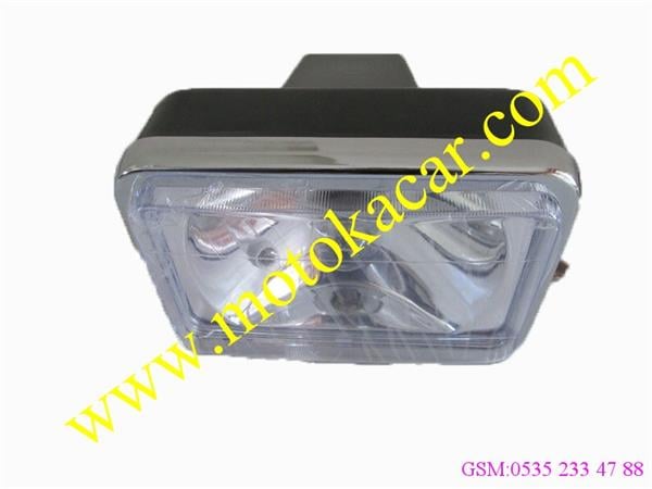 CG SİYAH MİKA DÜZ CAM ÖN FAR