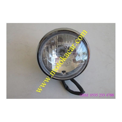 MOTORAN ASYA ELEKTRON YUKİ E-BIKE ÖN FAR SİYAH