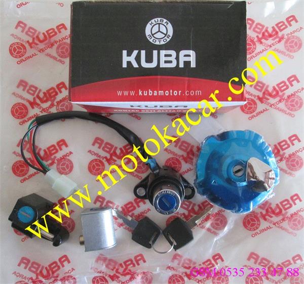 CG KUBA ÇITA 150-R KONTAK KİLİT SETİ ORJİNAL