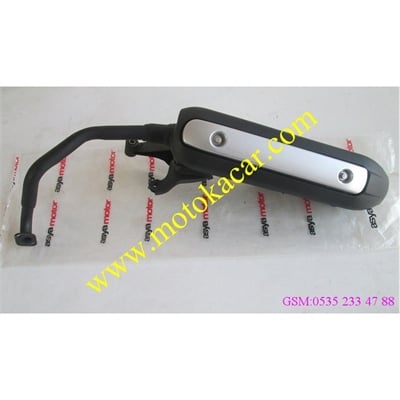 SCOOTER ASYA SHARK 150T EGZOZ KOMPLE ORJİNAL